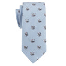 Men Tie Polyester Silk Casual Necktie Elephant Embroidered Neckwear (210639