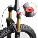 RISK Fork Shoulder Air Nozzle Cap MTB Shockproof Front Fork Cover (Red) Newly