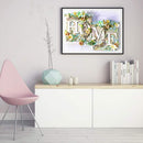 HOME Calligraphy Series Diamond Painting Kits Full Round Drill Wall Art Decor