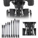 10pcs Metal Link Plastic End Rod for 1/10 RC Crawler Axial SCX10 II Parts Newly