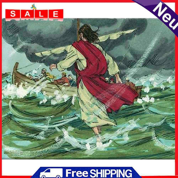 Waves Redemption Oil Paint By Numbers Kits DIY Home Decoration Gift Unframed