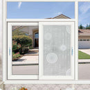 45x100cm PVC Glass Window Film Adhesive Window Stickers Shading Decor(2) Newly