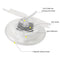 2pc Solar RGB LED Swimming Pool Underwater Floating Lamp Garden Water Light