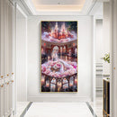 #A Rose Manor DIY Diamond Painting Rhinestone Full Round Drill for Room Decorati