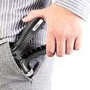 R-Shape Spring Hand Gripper Fitness Countable Hand Strength Grip (Black) Newly