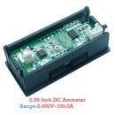 Mini Digital 0.56inch LED Display Ammeter Panel Amp Current Meter (0-100A) Newly