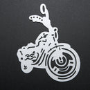 Motorcycle Metal Cutting Dies Stencils DIY Scrapbooking Embossing Craft Newly