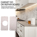 Hinge Repair Plate with Mounting Screws for Cabinet Drawer Window Repair Newly