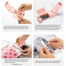 Mini Vacuum Food Heat Sealer Plastic Storage Bag Snack Seal Machine (Pink)
