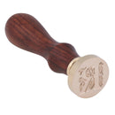 English Alphabets Five-petaled Flower Metal Hot Sealing Wax Clear Stamps(R)