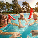 Solid Swimming Aid Foam Water Noodle Low Density & Strong Buoyancy (Red B) Newly