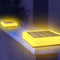 LED Solar Pillar Light Outdoor Waterproof Column Night Light Garden Decoration