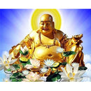 Buddha Lotus Diamond Painting Kits Full Round Drill Wall Decor 40x30cm (2)