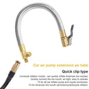 Car Motorcycle Bike Tire Inflator Hose Stainless Steel 300PSI Pressure for Truck