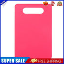 Plastic Non Slip Anti Bacterium Cutting Board Food Chopping Block(Red)