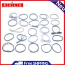 24pcs/set Hair Rubber Band Women Korean Ponytail Headband Elastic Girl Hair Rope