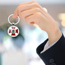Ukraine Keychain Trinkets Ukrainian Charm Key Rings Bag Car Pendant (1) Newly