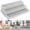 3 Tier Shelf Jar Rack Holder Cupboard Organiser Storage Kitchen Tool Non-S hot.