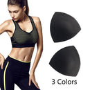 Sports Suit Chest Push Up Pads Triangle Bra Pad Bra Insert Foam Soft Cup Foam