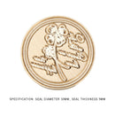 Retro Wood Wax Seal Stamp Replace Copper Head DIY Sealing Wax Tools (SZ08)