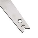 Caliper Welding Inspect Tool Measurer Tool Bit Pattern Drill Template Gauge