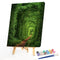 DIY Digital Picture Quiet Tunnel Frameless Oil Painting By Number Handicrafts