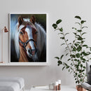 Wild Animal Oil Paint by Numbers Hand Painted Frameless Picture Home Ornament