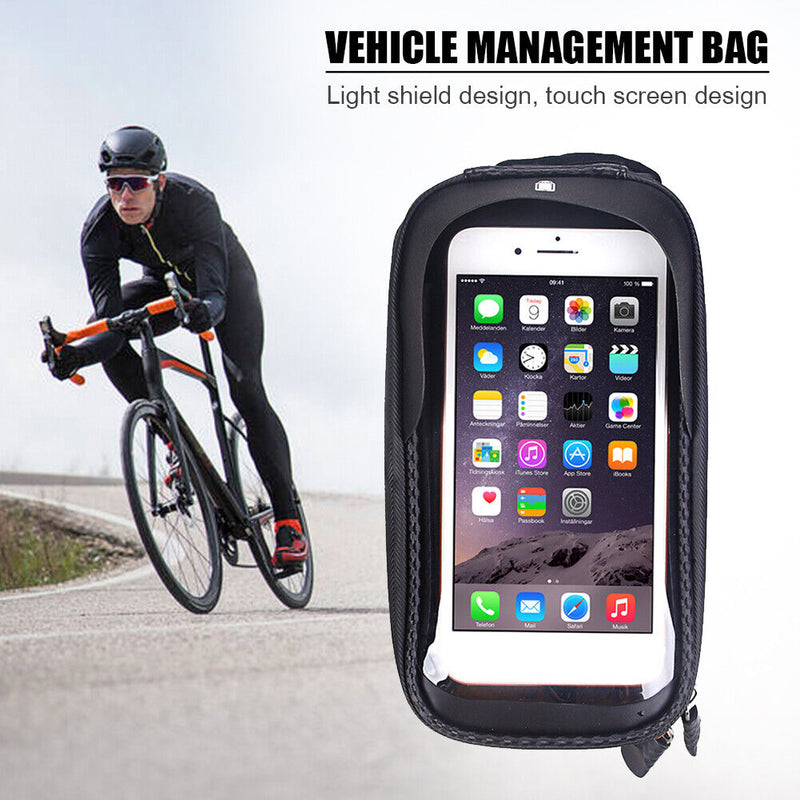Waterproof Bicycle Bag Front Top Tube Cycling Phone Case Bike Saddle Pouch Newly