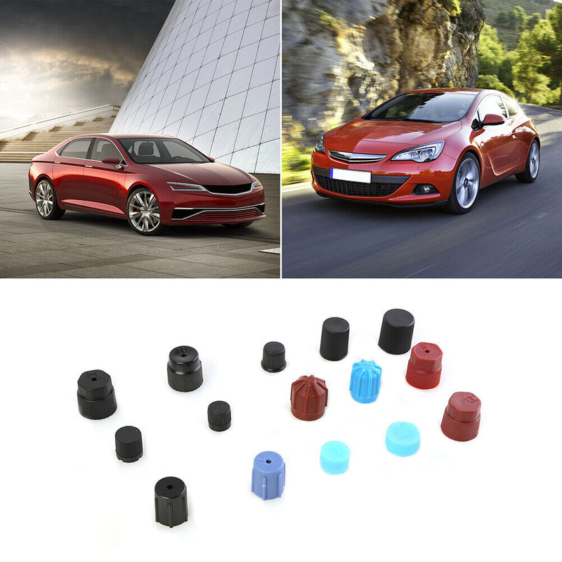 90pcs Car A/C Air Conditioning High Low Side Service Port Caps R134a R12 Newly