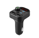 Transmitter Wireless Bluetooth 5.0 2 USB Fast Charger Adapter Radio MP3 Player