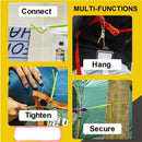 Camping Equipment Automatic Lock Hook Automatic Lock Tent Hooks No Knot Hook