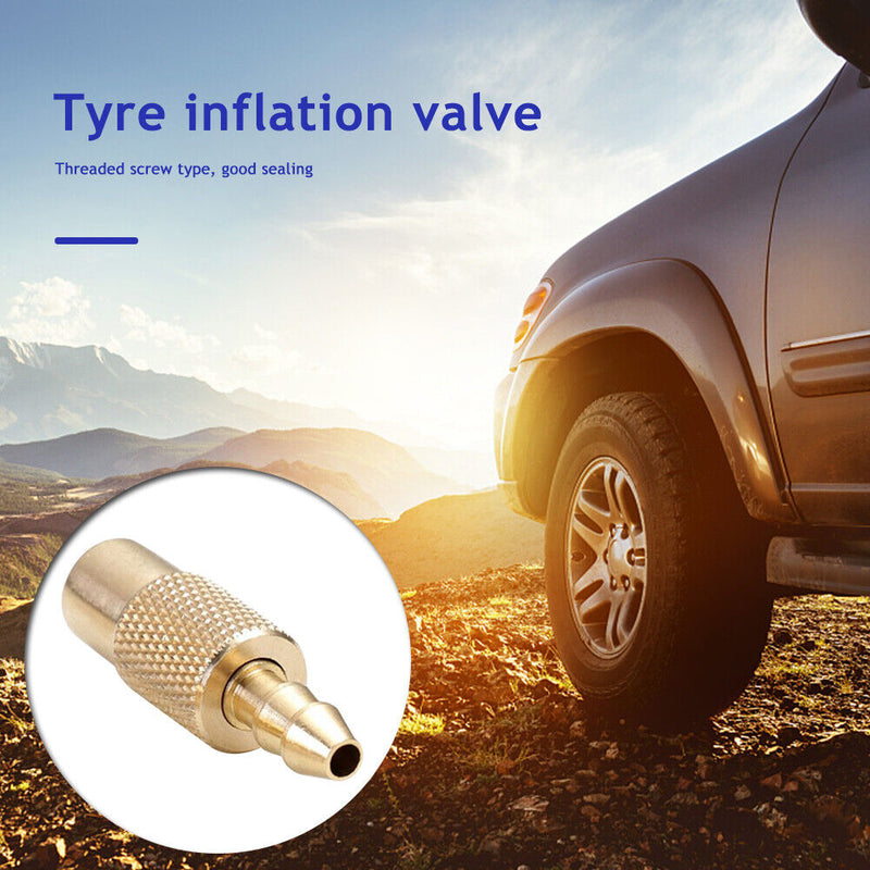 Air Pump Chuck Clip Brass Car Tire Inflator Valve Connector Adapter Repair Tools