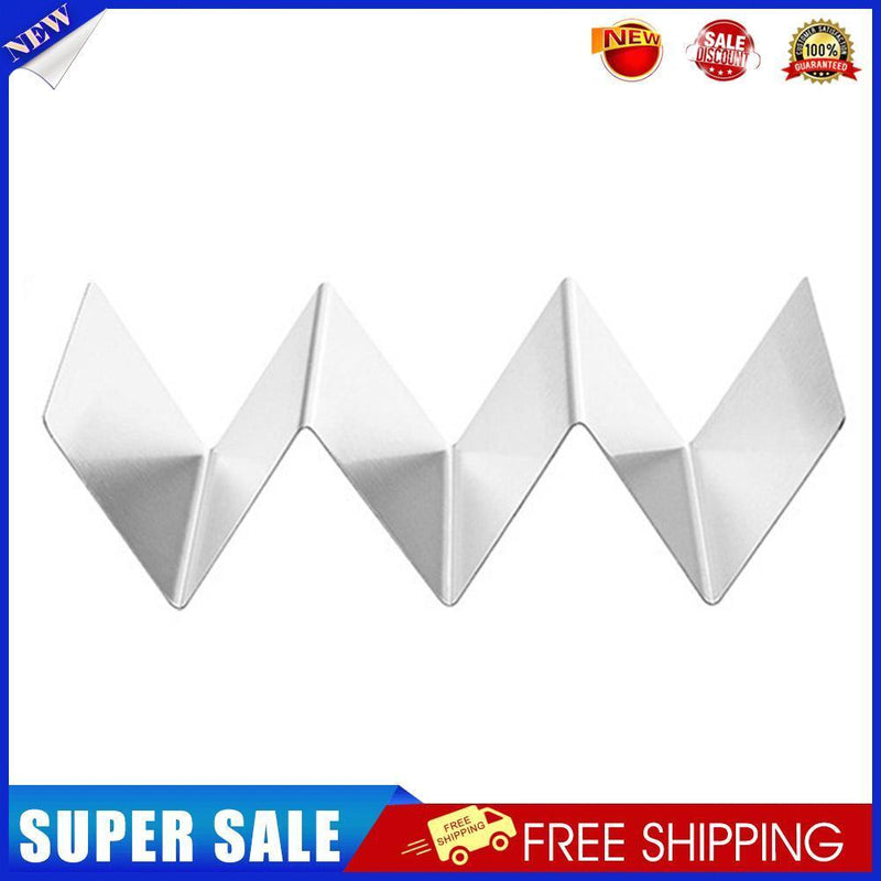 Stainless Steel Taco Shell Holder Mexican Pancake Bracket Tray (w/o Ears)