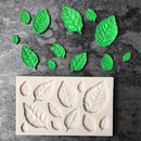 Chocolate Sugarcraft Cake Decor Mould Silicone Fondant Mold Tree Shape Leaves