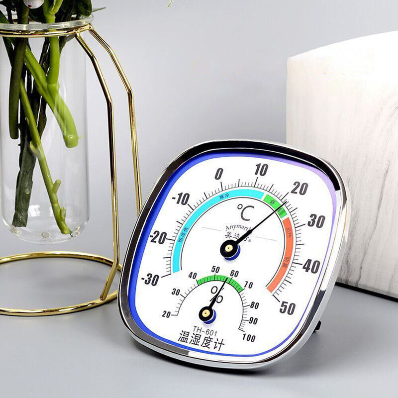 Wall Mounted Temperature Humidity Meter Kitchen Thermometer Hygrometer