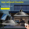 2 in 1 Split Solar Chandelier LED Remote with Cable Yard Lamp (2 Head B)