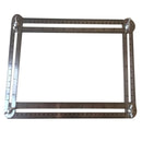 Stainless Steel Four Folding Ruler Measure Angle Four-Sided Protractor Tool