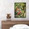 Bird Animal Oil Paint by Numbers Hand Painted Frameless Picture Home Ornament