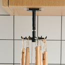 360 Degrees Rotate 6 Claws Hooks Hanger Multi-Function Wardrobe Bag Storage