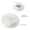 2pc Solar RGB LED Swimming Pool Underwater Floating Lamp Garden Water Light