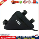 Triangle Cycling Front Tube Frame Pouch Bag Holder Saddle(Black) Newly