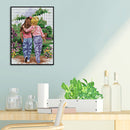 14CT Full Cross Stitch Good Friends Stamped DIY Embroidery Home Decoration Gifts