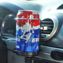Universal Car Air-Outlet Folding Cup Bottle Drink Holder with Fan Black  Newly