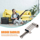 6PCS Roller Bridge Tremolo Saddles for Strat Stratocaster Tele Electric Guitar