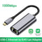 External Gigabit 1000Mbps Type-C to RJ45 Ethernet Adapter USB 3.1 LAN Converter
