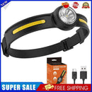 XPG3+COB LED Head Lamp 550lm 6 Modes Waterproof Torch Work Headlight for Ca