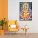 11CT Hindu God Stamped DIY Full Cross Stitch Cotton Thread Printed Embroidery