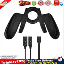 Console Left Right Game Grip for NS/NS OLED Gamepad Charging Grips (Black) Newly