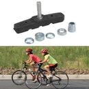 Rubber bicycle brake pads 1 pair of V brake padding cycling brake blocks holder