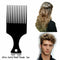 Woman Long Tooth Plastic  Black Afro Comb Salon  Curly Hair Brush Hairdressing